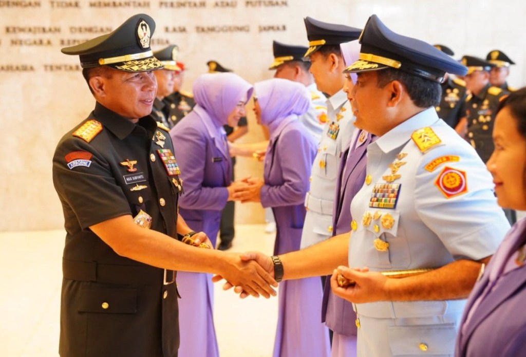 KEPEMIMPINAN SESKO TNI DIJABAT OLEH MARSDA TNI ARIF WIDIANTO, S.A.B., M.Tr.(Han)., CHRMP.