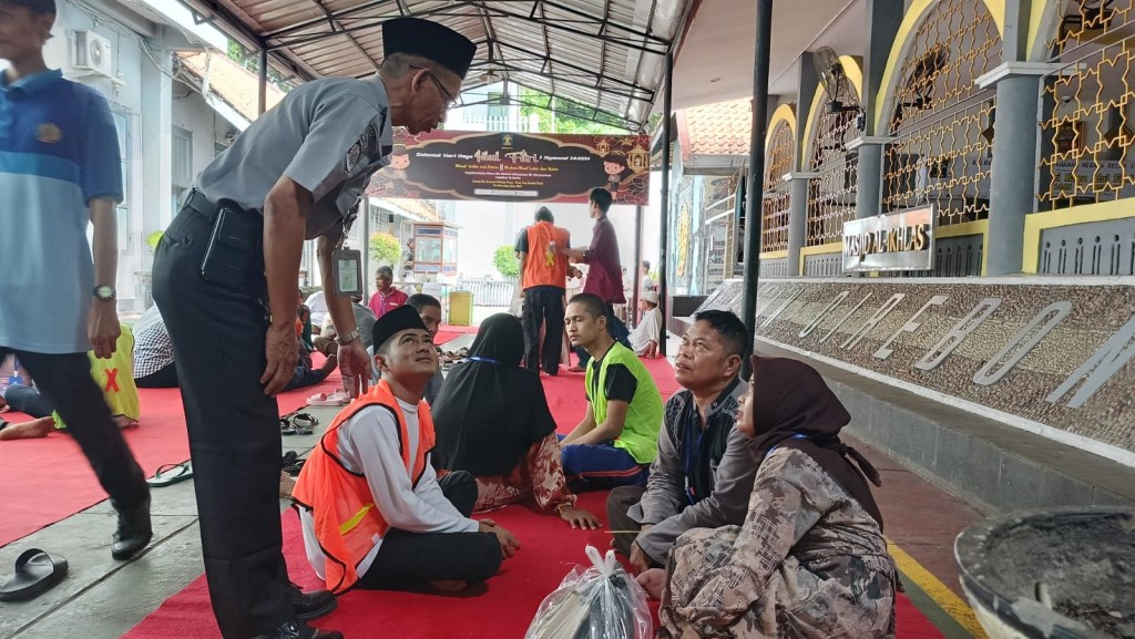 Rutan Cirebon Fasilitasi 2.050 Keluarga WBP saat Kunjungan Lebaran&nbsp;2024