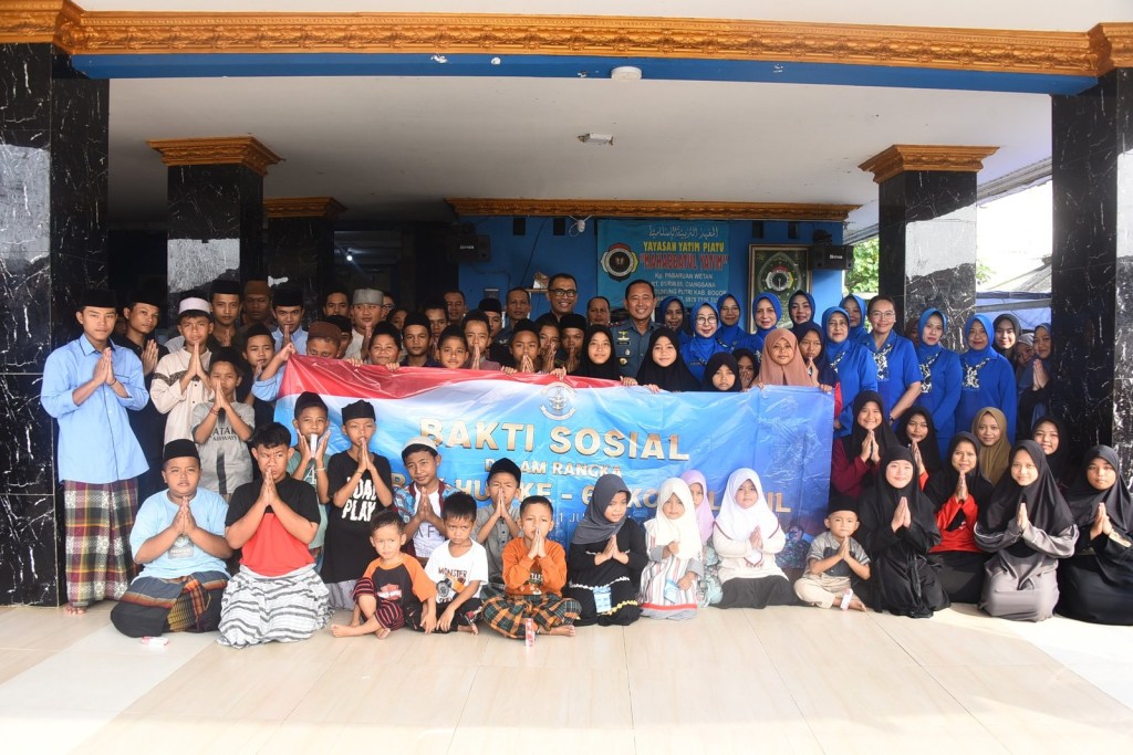 SAMBUT HARI JADINYA KE-63, KOLINLAMIL GELAR BAKTI SOSIAL&nbsp;KESEHATAN