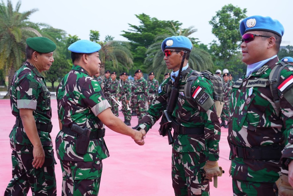 Kontingen Garuda MONUSCO Kongo Pulang Dari Misi Perdamaian