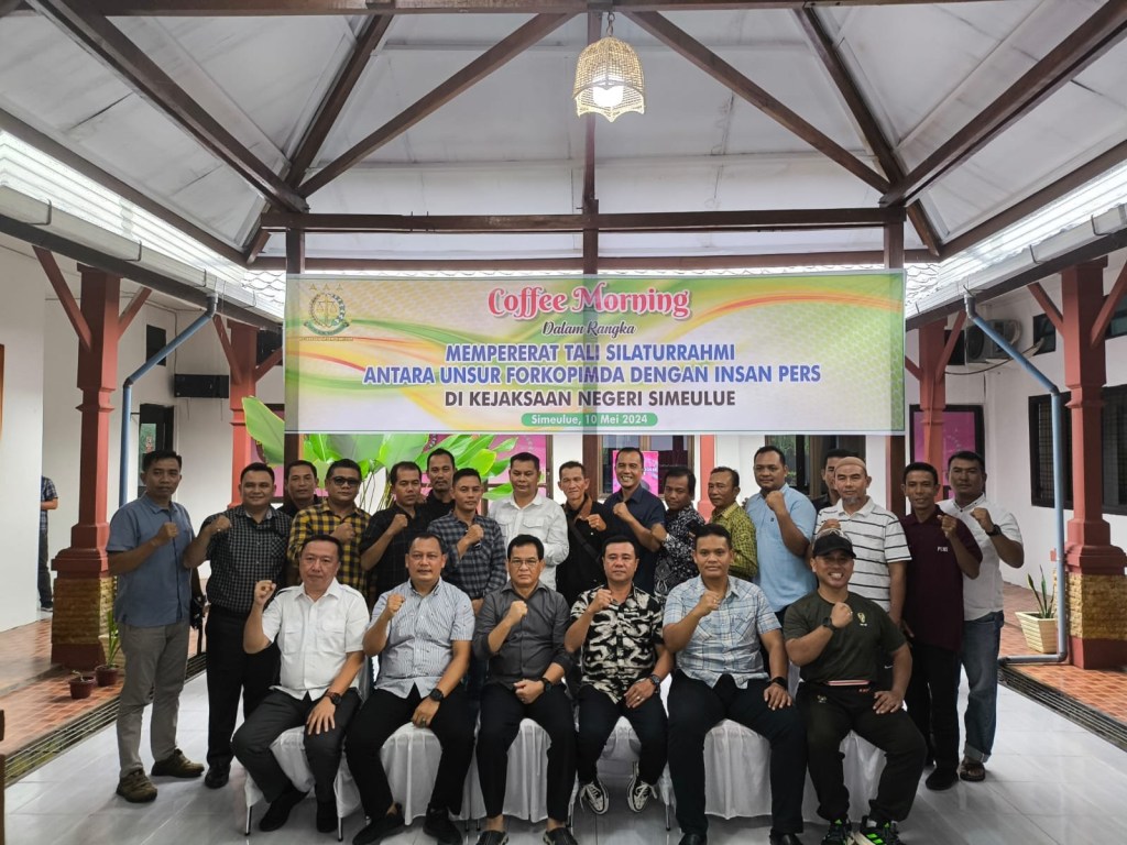 Coffee Morning Silaturahmi Antar Unsur Forkopimda Kabupaten Simeulue